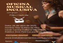 Matarazzo recebe oficina musical inclusiva – vagas abertas