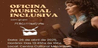 Matarazzo recebe oficina musical inclusiva – vagas abertas