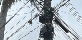 Empresas de Álvares Machado deverão retirar excesso de fios de postes de energia