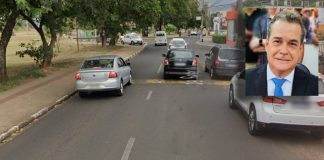 Vereador Aristeu Penalva requerer recuperação de quebra-molas em cruzamento perigoso do Parque do Povo