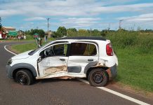 Acidente deixa bebê e outros cinco feridos em trevo de Martinópolis