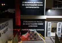 Polícia Civil apreende caminhão de mudanças com 1,5 tonelada de maconha