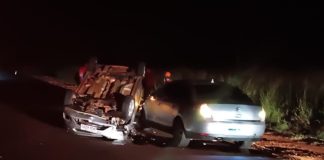 Acidente com moto e três veículos deixa um morto na rodovia em Rosana
