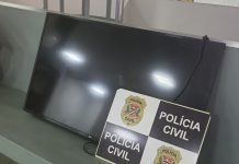 Polícia Civil identifica autores e recupera TV furtada em Pirapozinho