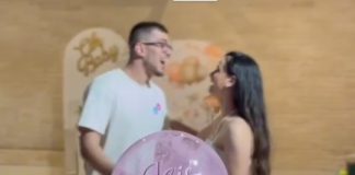 Prudentino daltônico não reconhece cor em chá revelação e vídeo com reação viraliza nas redes