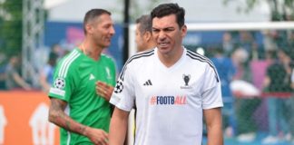 Ex-zagueiro da seleção Lúcio posta foto após acidente com lareira ecológica