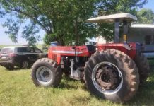 Trator avaliado em R$ 130 mil roubado na região de Avaré é recuperado em Piquerobi