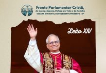Frente Parlamentar Cristã de Presidente Prudente celebra o novo Papa Leão XIV