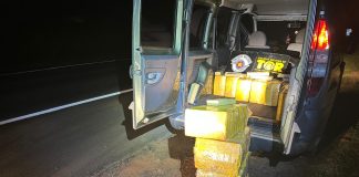 Homem é preso com 515 Kg de maconha dentro de Fiat/Doblô a 75 Km de Presidente Prudente