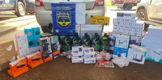 Polícia Rovodiária intercepta contrabando que viria para Presidente Prudente