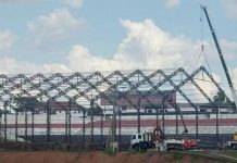 Estrutura da Feicorte 2025 já está sendo finalizada no Recinto de Exposições