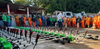Prudenco amplia estrutura com máquinas profissionais para manutenção da cidade