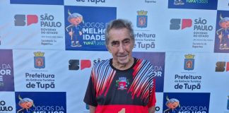 Aos 87 anos, Mauro Ferrari é a alma dos Jogos da Melhor Idade
