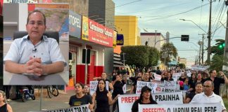 EPITÁCIO: Prefeito André Lima é alvo de grande manifestação nas ruas