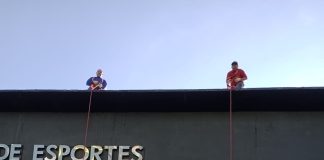 Prefeitura realiza reparo no telhado do ginásio “Watal Ishibashi”