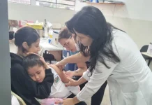 Após 2.637 doses aplicadas, vacinação nas escolas entra na última semana