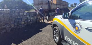 Polícia Rodoviária apreende carreta com 3 toneladas de maconha em Presidente Prudente