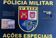 Homem é preso portando revólver .32 no Jardim Cambuci