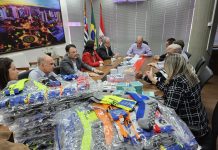 Campanha do Agasalho 2025 recebe doações da Receita Federal de Prudente