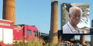 Homem de 77 anos cai dentro de máquina moedora de cerâmica em Panorama