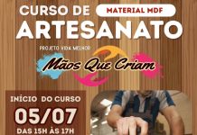 Coordenadoria da Juventude oferece curso de artesanato na Praça do Ana Jacinta