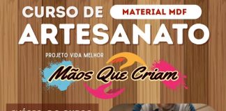 Coordenadoria da Juventude oferece curso de artesanato na Praça do Ana Jacinta