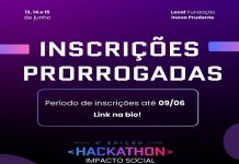 Inscrições para o 4º Hackathon – Impacto Social, na Inova Prudente são prorrogadas