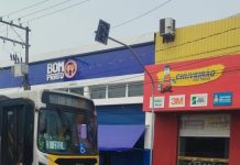 Semob inicia instalação de novo semáforo na avenida Brasil, próximo ao Bom Prato
