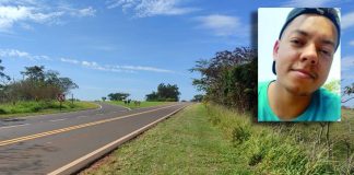 Jovem de 25 anos morre ao cair de moto entre Dracena e Ouro Verde