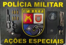 8º BAEP prende três criminosos que realizaram assalto na avenida Washington Luis
