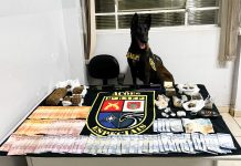 8º BAEP desmantela “boca de fumo” na Vila Iti em Presidente Prudente