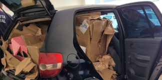 Polícia Militar apreende mercadoria contrabandeada em Presidente Epitácio