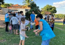 Energisa dá aula de segurança à crianças no bairro Humberto Salvador