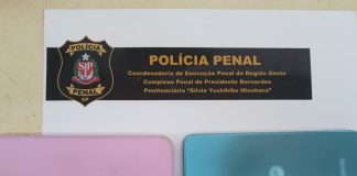 Esposas de detentos tentam entrar com celular e drogas na Penitência de Presidente Bernardes