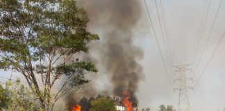 Queimadas provocam danos ao sistema elétrico e impactam o fornecimento de energia para mais de mil clientes