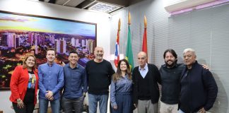 TV Tem visita prefeitura de Prudente e anuncia início da transmissão para 1º de setembro