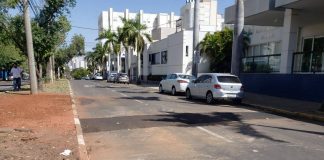 Após matéria do Diário de Prudente prefeitura arruma “calombo” em frente à Santa Casa de Prudente