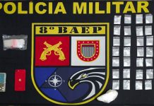 8º BAEP prende homem de 43 anos por tráfico de drogas Martinópolis