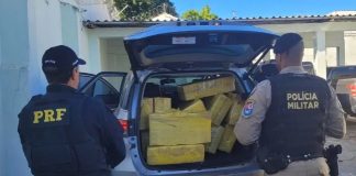 Hilux furtada em Presidente Prudente é apreendida com 513 Kg de maconha no Paraná