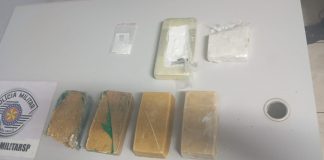 Homem é preso com quase 5,5 kg de drogas no Jardim Cambuci