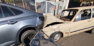 Assista: Vídeo mostra acidente com quatro veículos em Dracena