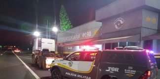 Polícia Rodoviária recupera caminhão fruto de estelionato na SP-425 em Presidente Prudente