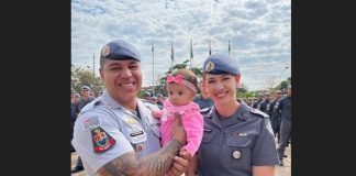 Policiais militares salvam bebê de 4 meses engasgada em Presidente Prudente