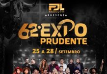 Expô Prudente 2025 confirma datas e shows gratuitos para celebrar os 108 anos da cidade