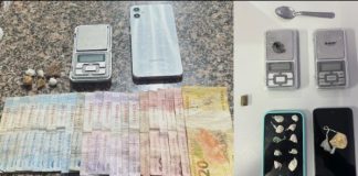 Polícia Militar e Polícia Civil prendem dois homens por tráfico em operação conjunta em Presidente Epitácio