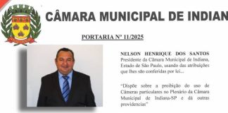 PROIBIDO FILMAR: Presidente da Câmara impõe censura no plenário da Câmara de Indiana