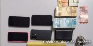 Trio é preso com drogas e R$ 30 mil em dinheiro no Jardim Estoril em Presidente Prudente
