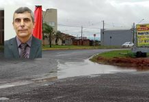 Vereador Mauro Neves cobra obras para escoamento de água na rotatória da Juscelino Kubitschek