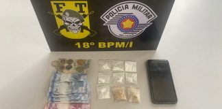 Homem é preso por tráfico de drogas próximo à linha férrea em Presidente Prudente