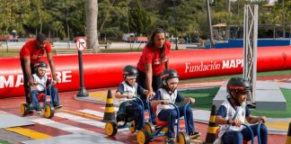 Fundación MAPFRE leva programa “Na Pista Certa” ao Parque do Povo